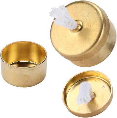 SH-RuiDu مصباح كحول نحاسي صغير، مصباح نحاسي صغير يحترق ضوء محرك ستيرلينغ محرك بخاري نموذج مصباح موقد الإيثانول للشاي والقهوة وغليان التجارب العلمية للتخييم في الهواء الطلق in Kuwait