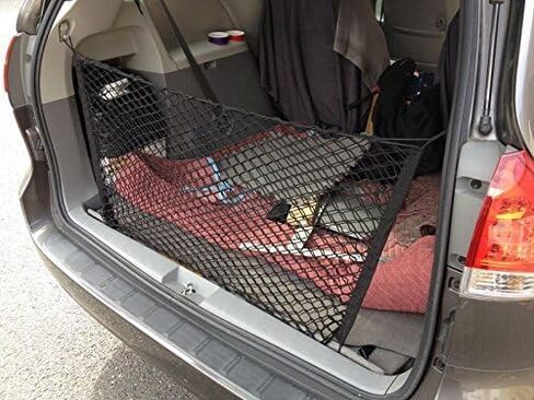 TrunkNets Inc Envelope Style Trunk Cargo Net for TOYOTA Sienna 2011 12 13 14 15 16 17 2018 2019 2020 in Saudi Arabia