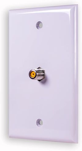 SatelliteSale Universal Low Voltage Wall Plate Mounting Bracket with Screws Included for Coaxial Wall Plates in Saudi Arabia