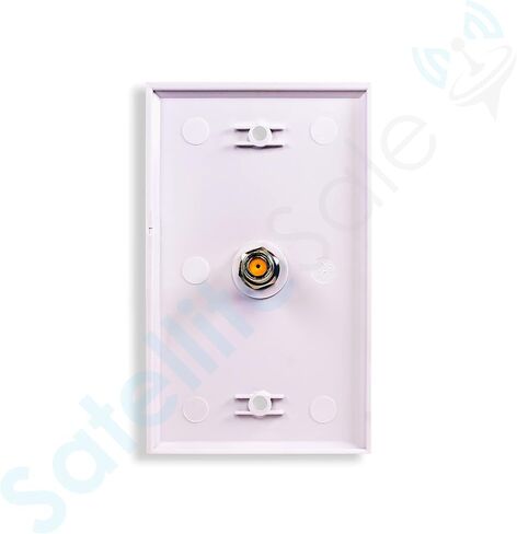 SatelliteSale Universal Low Voltage Wall Plate Mounting Bracket with Screws Included for Coaxial Wall Plates in Saudi Arabia