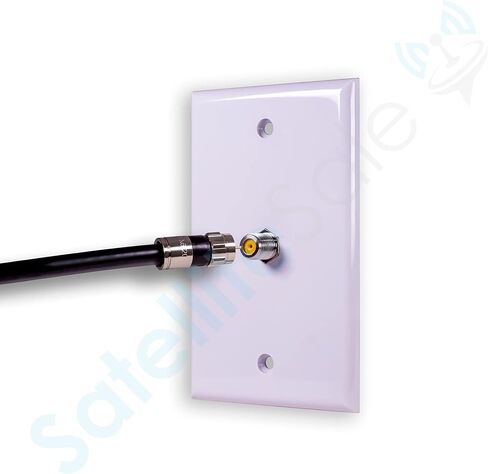 SatelliteSale Universal Low Voltage Wall Plate Mounting Bracket with Screws Included for Coaxial Wall Plates in Saudi Arabia