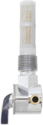 Carbman Fuel Valve 3/8" Npt Gas Tank Chrome Fuel Petcock 90 For Harley Sportster 883 1000 in Saudi Arabia