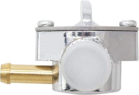 Carbman Fuel Valve 3/8" Npt Gas Tank Chrome Fuel Petcock 90 For Harley Sportster 883 1000 in Saudi Arabia
