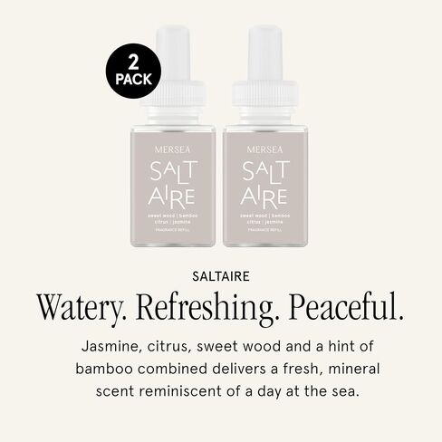 Pura and Mersea - Fragrance Refills for Smart Home Air Diffusers - 2 Pack - Coconut Sugar in Kuwait