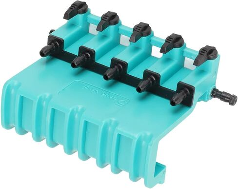 Aquarium Air Flow Control Valve, 5 Way Aquarium Air Check Flow Control Swtich Valve Fish Tank Splitter Pump Accessories for Fish Tank Pond in Saudi Arabia