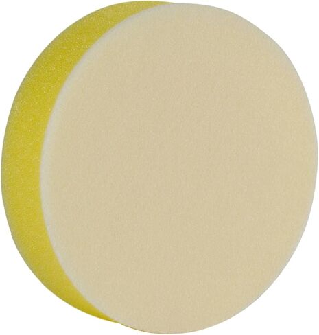 Makita 191N90-9 3" Hook and Loop Foam Polishing Pad, Yellow in Saudi Arabia