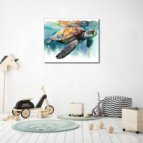 TUMOVO DIY الطلاء بالأرقام للبالغين، البوم الصغيرة الطلاء بالأرقام، 16 × 20 بوصة للبالغين الطلاء حسب الأرقام للمبتدئين على القماش، لون عديم اللهب حسب عدد مجموعات الأعمال الفنية in Saudi Arabia