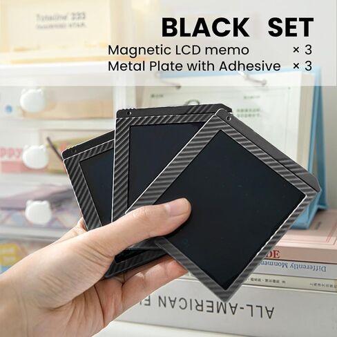 Magnetic Digital Sticky Notes for Monitors&Fridge, Monitor Side&top Panel Sticky Note Alternative for Home and Office (Bright White) in Kuwait