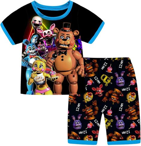 Boys T-shirt+shorts Short sleeved clothing set YouTube fashion 6-14years in Saudi Arabia