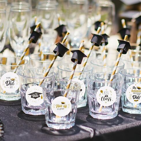 1000 قطعة من ملصقات التخرج، 2024 ملصقات قبعات التخرج لأختام مظاريف التخرج (1 بوصة) in Kuwait