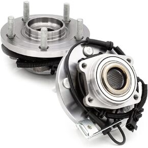 Front Wheel Hub and Bearing Compatible with Chrysler Town Country 08-16, Dodge Grand Caravan 08-16 /VW Routan 09-14 / RAM C/V 12-15 [513273-x2]
