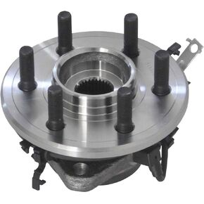 DRIVESTAR 515008 4WD Front Wheel Hub & Bearing Assembly Driver Side (Left) for Dodge Durango 1998 99 00 01 02 2003/Dakota 1997-2004, 6 Lug 4-Wheel ABS 4WD