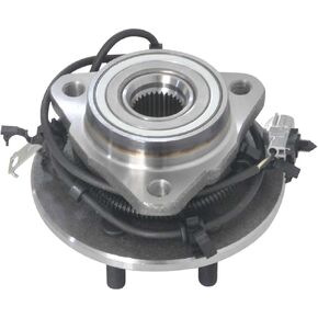 DRIVESTAR 515008 4WD Front Wheel Hub & Bearing Assembly Driver Side (Left) for Dodge Durango 1998 99 00 01 02 2003/Dakota 1997-2004, 6 Lug 4-Wheel ABS 4WD