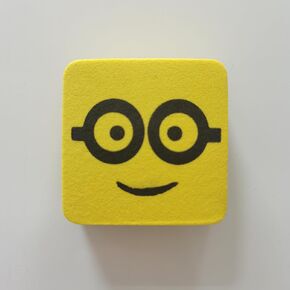Dry Erase Erasers Whiteboard Eraser Mini Eraser Cartoon whiteboard Eraser - Easy to Grip and Clean, Perfect for Classroom and Office Use