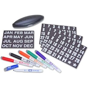 Ultimate Office Magnetic Dy-Erase Whiteboard Modular Monthly Planning Calendar (1 Each)