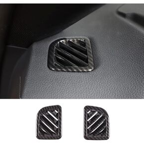 Car Dashboard Air Vent Outlet Cover Trim Fit for Toyota Supra GR A90 A91 MK5 2019-2022, Central Side Dashboard Air Vent Frame Accessories, 2PCS