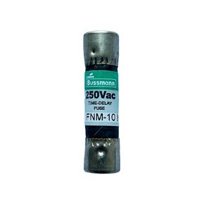 New OEM FNM-10 FNM-10A 250Vac Time Delay Fuse, Pack of 10