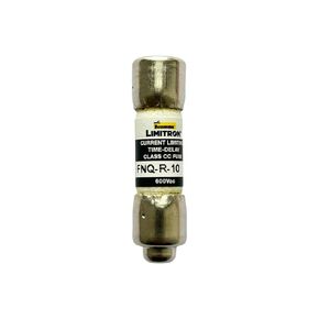 New OEM FNQ-R-10 FNQ-R-10A 600Vac Time Delay Fuse, Pack of 10