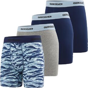 Quiksilver Mens Underwear 4 Pack Boxers for Men Performance Mens Boxer Briefs