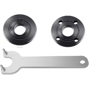 193465-4 Grinder Flange Angle Wrench Spanner Metal Lock Nut for Milwaukee Makita Bosch Black & Decker Ryobi 4.5" 5" 5/8-11 193465-4