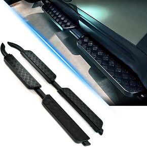 دواسة خطوات جانبية رياضية تناسب Landrover Defender 110 4 Door 2020 2021 2022 2023 2024 ملحقات قضيب Nerf Bar (Defender 110 Vintage)