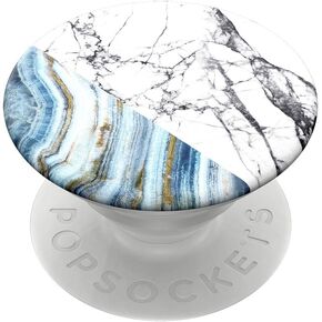 PopSockets Swappable Expanding Stand and Grip for Smartphones and Tablets - Aegean Marble