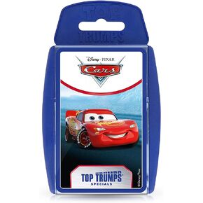 Top Trumps Card Game Disney Pixar Cars - Family Games for Kids and Adults - Learning Games - Kids Card Games for 2 Players and More - Kid War Games - Card Wars - for 6 Plus Kids
