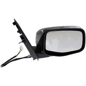 For Honda Odyssey 2011 2012 2013 Door Mirror Driver Side | Manual Folding | Power | Heated | Light Textured | EX/EX-L Model | Replacement For 76250TK8A11ZA | HO1320263
