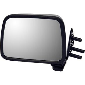 Dorman 955-200 Driver Side Manual Door Mirror - Folding Compatible with Select Nissan Models, Chrome