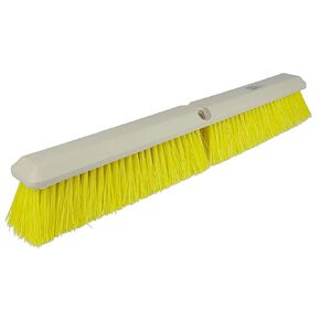 Weiler 42164 Perma-Sweep Polystyrene Fine Sweep Floor Brush, 2-1/2" Width, 24" Overall Length, Green