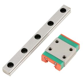 Linear Motion Rail Miniature Linear Guide Slider LWL7B Metal Linear Motion Slide Rail Guide Devices 7mm Width Slide, Linear Motion Guides (70mm)