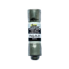 New OEM FNQ-R-25 FNQ-R-25A 600Vac Time Delay Fuse, Pack of 10