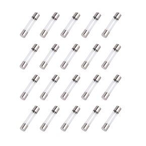 20 Pcs F5AL 250V 5A Fast-Blow Glass Fuses, 6x30mm/0.24x1.18 inch Fuse (5Amp) (F5AL250V)