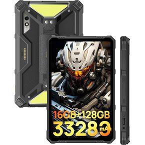 Ulefone Armor Pad 3 Pro Rugged Tablet 4G, 33280mAh(66W), 10.36" 2K Display, IP68/69K, 50MP + 32MP, Dual 1100LM LED Lights, 16GB + 256GB Android 13, uSmart Expansion Connector, HDMI Port, NFC