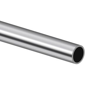 1" OD 304 Stainless Steel Tube, Thickened 304 Stainless Steel Seamless Tubing Round Metal Pipe, 13.7" Length Industrial Metal Straight Tube, 1Pcs