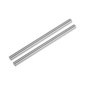 uxcell 2PCS Linear Motion Rod Shaft Guide 6mm x 200mm (0.236 x 7.874 inches) for 3D Printer and CNC Machine, Metric H8 Tolerance, Rigidity 53-62 HRC,Ra0.35m