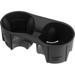 X AUTOHAUX Car Front Console Cup Holder Storage Bracket Black 1FH72XDVAA for Jeep Wrangler 2007-2010