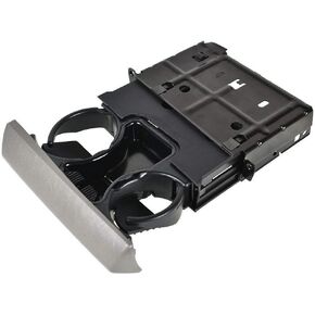 Flint Gray Dash Ash Tray Cup Holder Replacement for 2005-2007 F250 F350 F450 F550 Super Duty, Replace 5C3Z2504810AAD