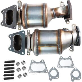 Catalytic Converter Bank 1 and 2 LH RH Compatible with Honda Odyssey 2005 2006 2007 3.5L…