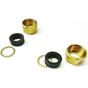 Gaskets Washers Nuts For 5/8" Boiler Sight Gauge Glass