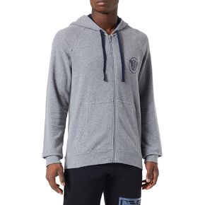 Emporio Armani Men's Comfort Stretch Terry Zip Up Sweater