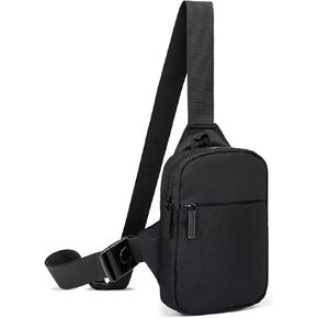 Small Sling Bag for Men and Women, Anti Theft Mini Crossbody Bags Travel Fanny Pack Purses Phone Chest Bag
