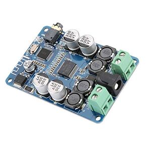 Bluetooth Amplifier Board TDA7492P 2×25W V2.1 Audio Power Amplifier Board with AUX Interface HF63 DC 10-25V(2.1 Socket)