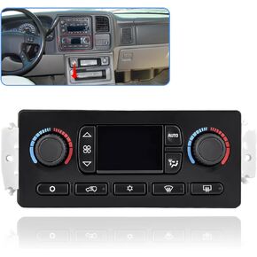 599-211XD Climate Control Module Compatible with 2003-2006 Chevrolet Silverado Avalanche Suburban Tahoe, G-MC Yukon Envoy Sierra, Cadillac Escalade A/C Heater Climate Control Panel Replace 10367041