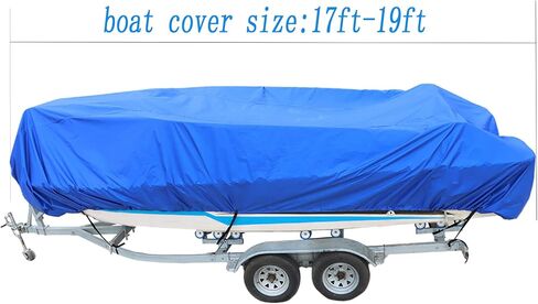labwork 17-19Ft Heavy Duty Boat Cover Trailerable Replacement for V-Hull Boat Fishing Boat V-Hull Pro-Style Bass Boat in Saudi Arabia