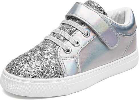 Nihaoya Baby First Walking Shoes Toddler Slip on Shoes Girls Princess Casual Sneakers Glitter Boy Running Tennis Footwear in Saudi Arabia