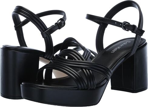 Calvin Klein Women's Lailly Heeled Sandal in Saudi Arabia