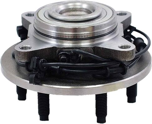 515042 مجموعة محور تحمل العجلات الأمامية الممتازة المتوافقة مع 2002-2006 Expedition 2WD | 2002-2006 نافيجيتور 2WD | 6 العروات مع ABS in Kuwait