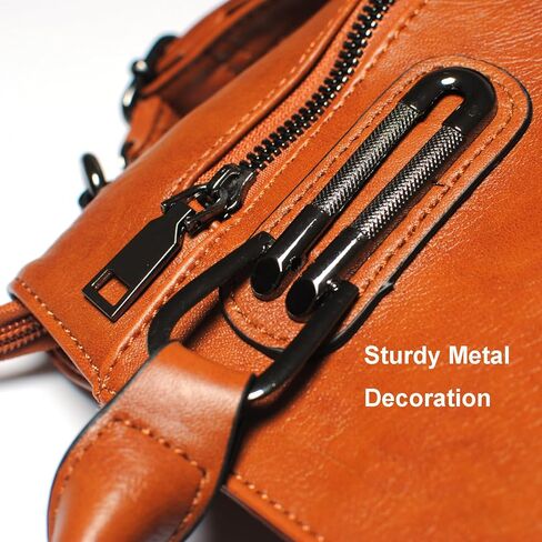 Womens Purses and Handbags Leather Satchel Purses for Women Top Handles Shoulder Bag with Crossbody Strap in Saudi Arabia