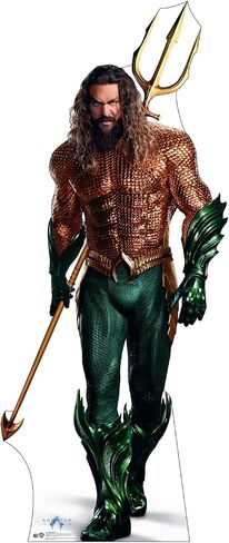 Cardboard People Aquaman Life Size Cardboard Cutout Standup - Aquaman and The Lost Kingdom (2023 Film) in Saudi Arabia